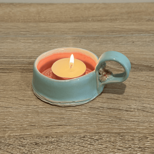 seafoam glaze candle mug Australian coastal home styling