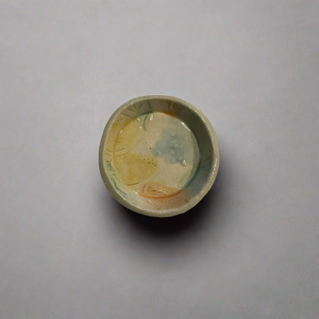 hand-crafted ceramic tapas trinket dish