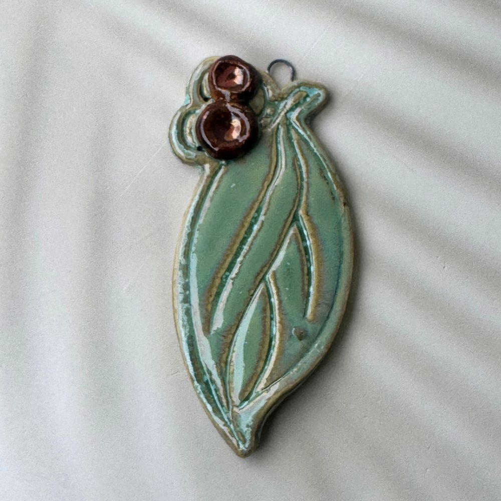 Bush Bling – Gum Leaf Hanging Ornaments