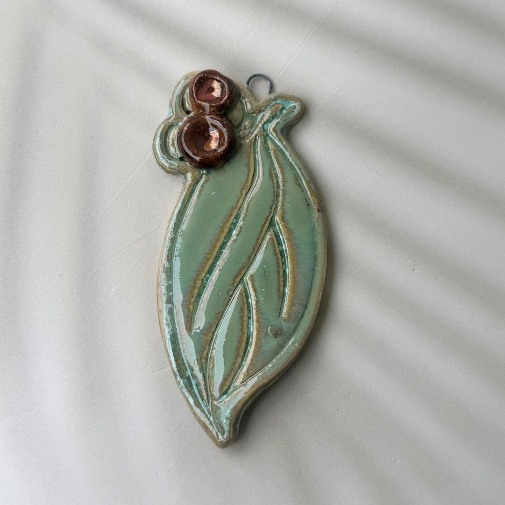 Bush Bling – Gum Leaf Hanging Ornaments