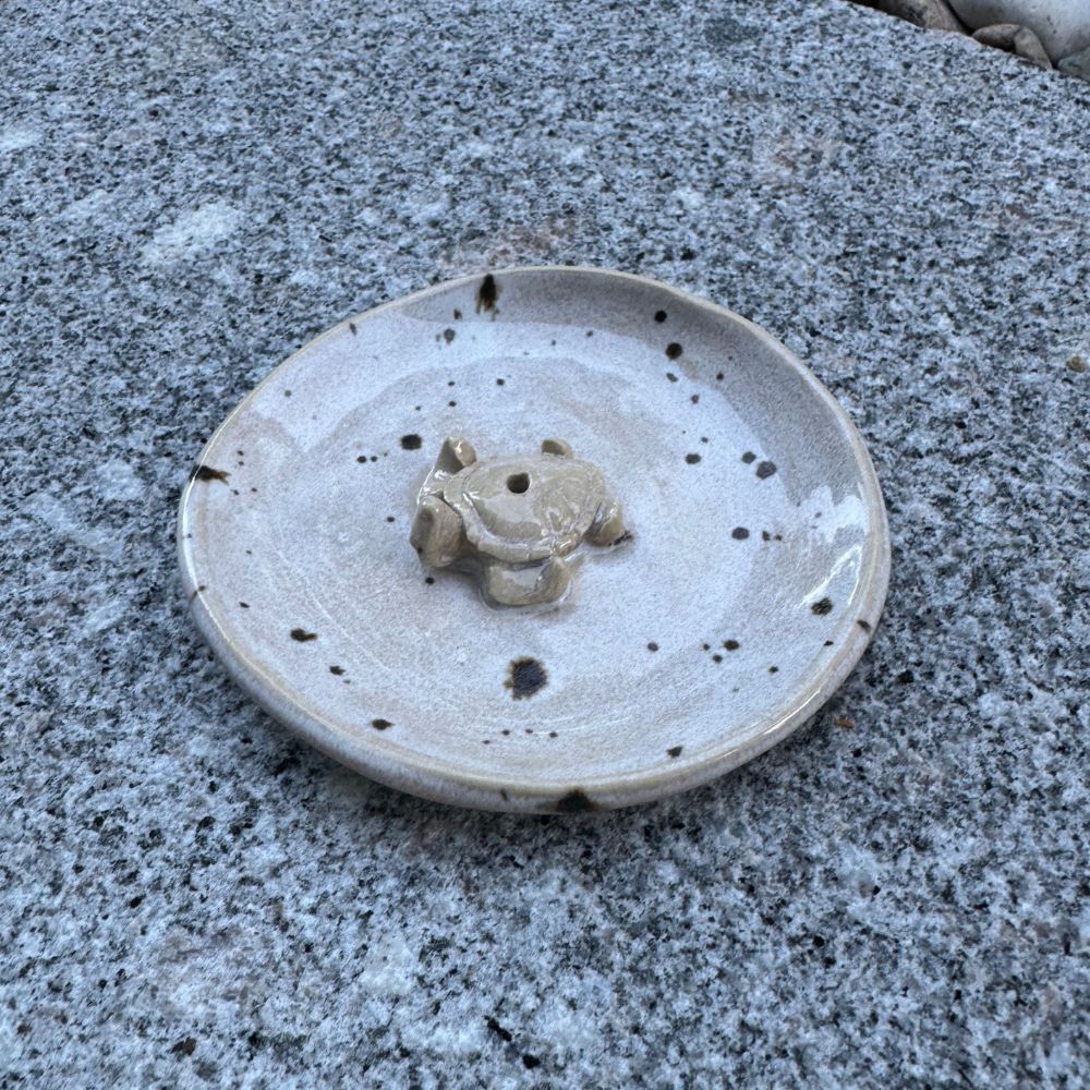 Turtle Ceramic Incense Holder