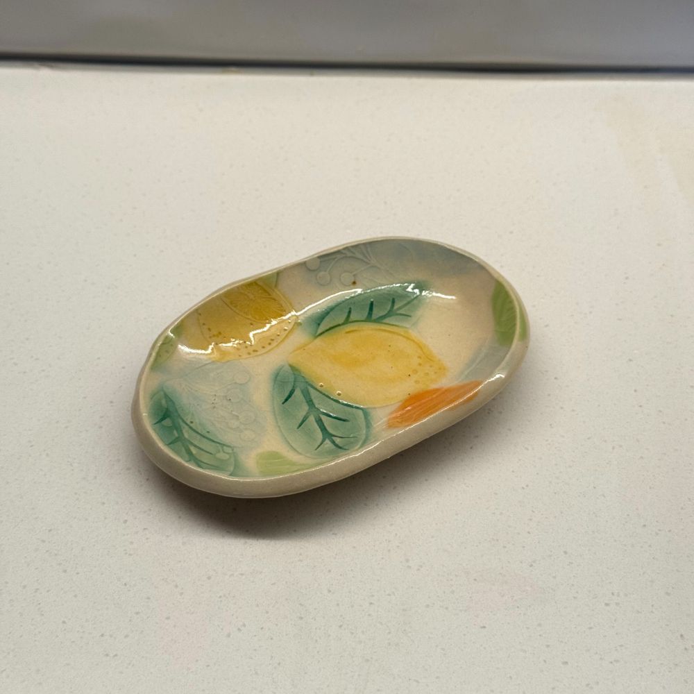 Citrus Grove | Oval Trinket Dish