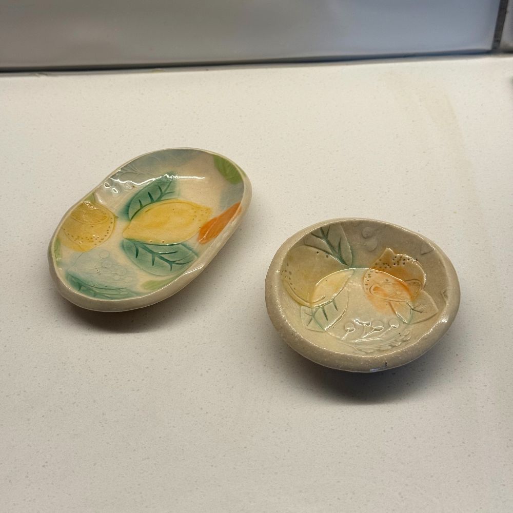Citrus Grove | Oval Trinket Dish
