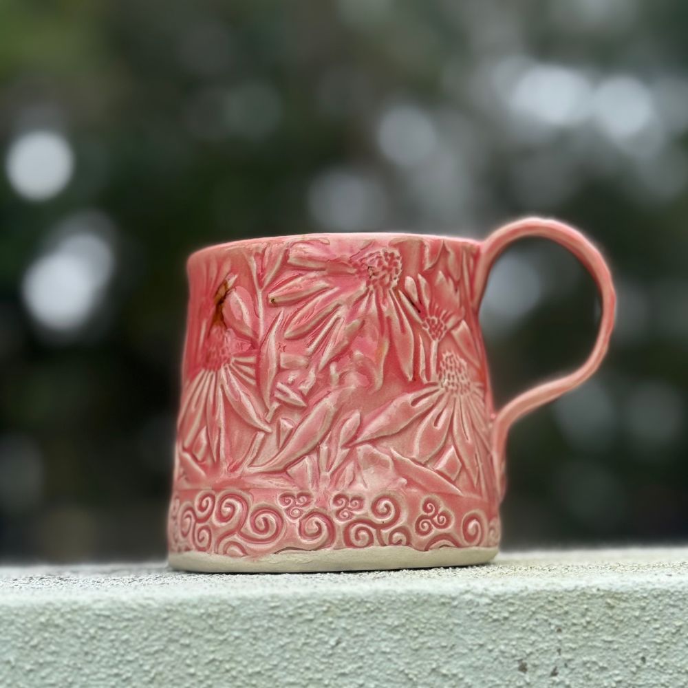 Blush Bloom Ceramic Mug