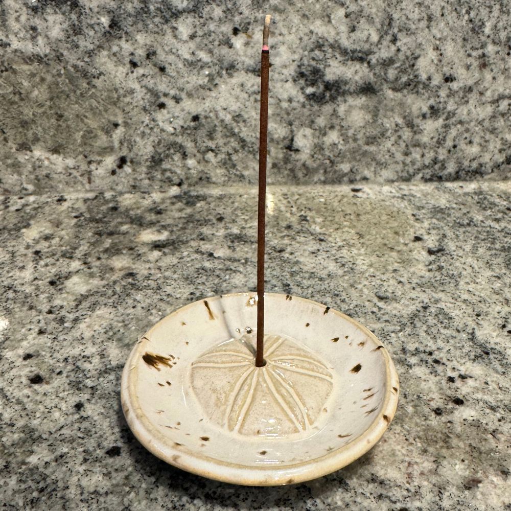 Sand Dollar Incense Burner