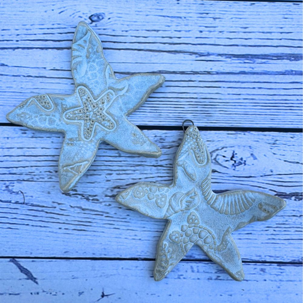 Soft Blue Starfish Hanging Decoration