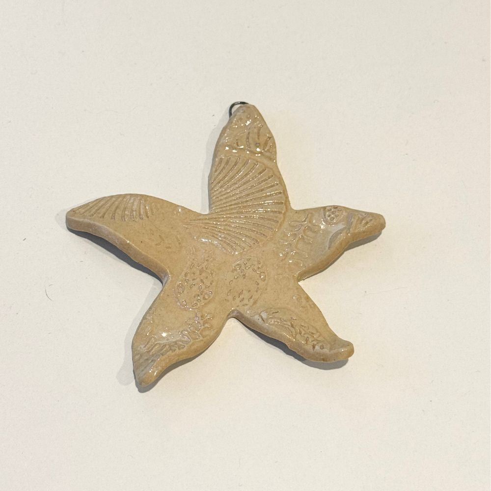 Starfish Ceramic Hanging Ornament | Sandy
