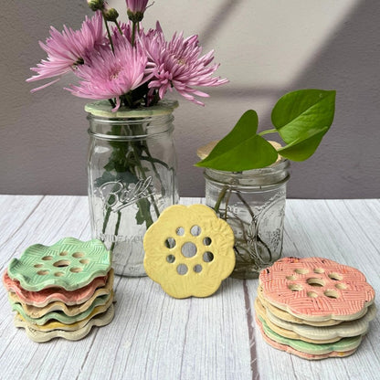 Flower Frog Jar Topper Vase