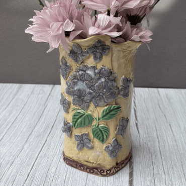 Hydrangea Haze Vase