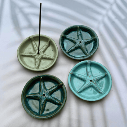 Starfish Incense Holders Mixed Colours