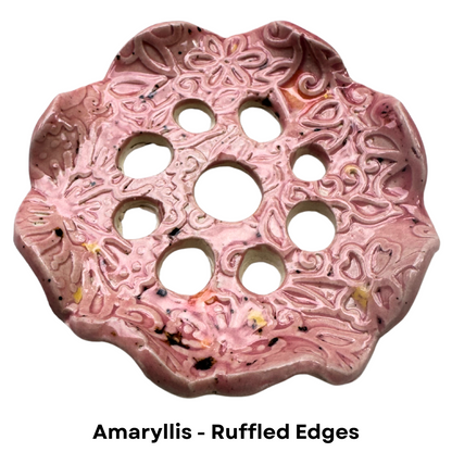 Flower Frog Jar Topper Vase