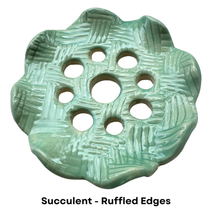 Flower Frog Jar Topper Vase