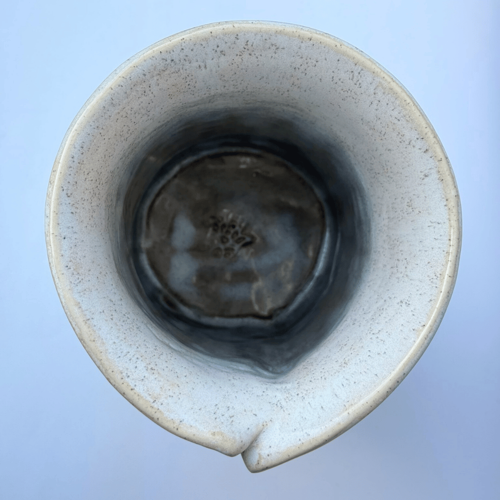 Green Xmas Ceramic Bow Vase