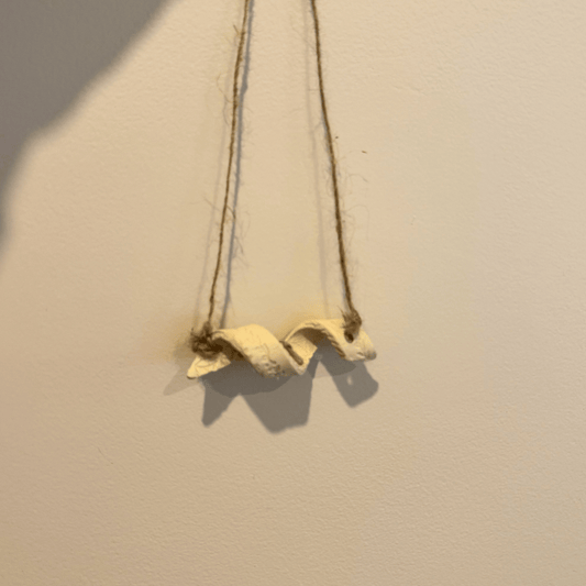 hand made ceramic air plant swirl by Sunshine Pottree