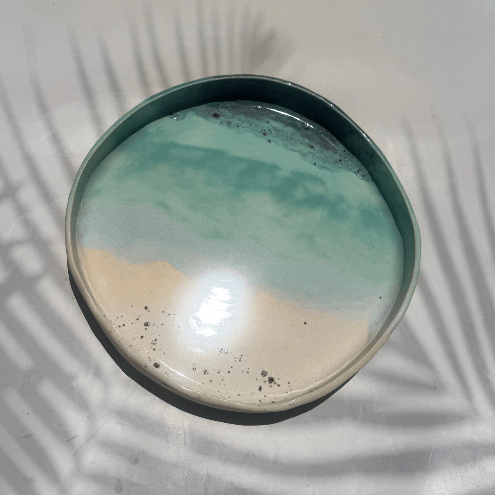 Nesting Blates - Blue Ocean Glaze