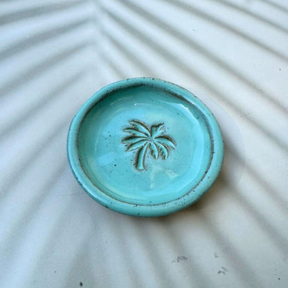 Turquoise Blue Ocean Ring Dishes