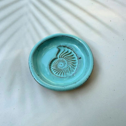 Turquoise Blue Ocean Ring Dishes