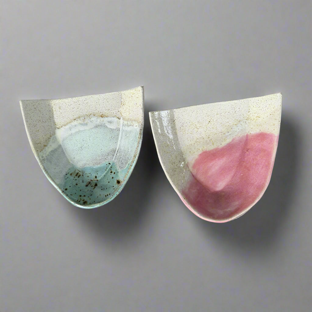 Pink Spoon Rest Ceramic