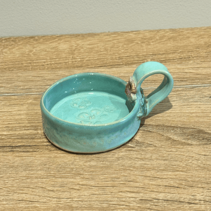 coastal tealight holder ceramic mug Australia handmade
