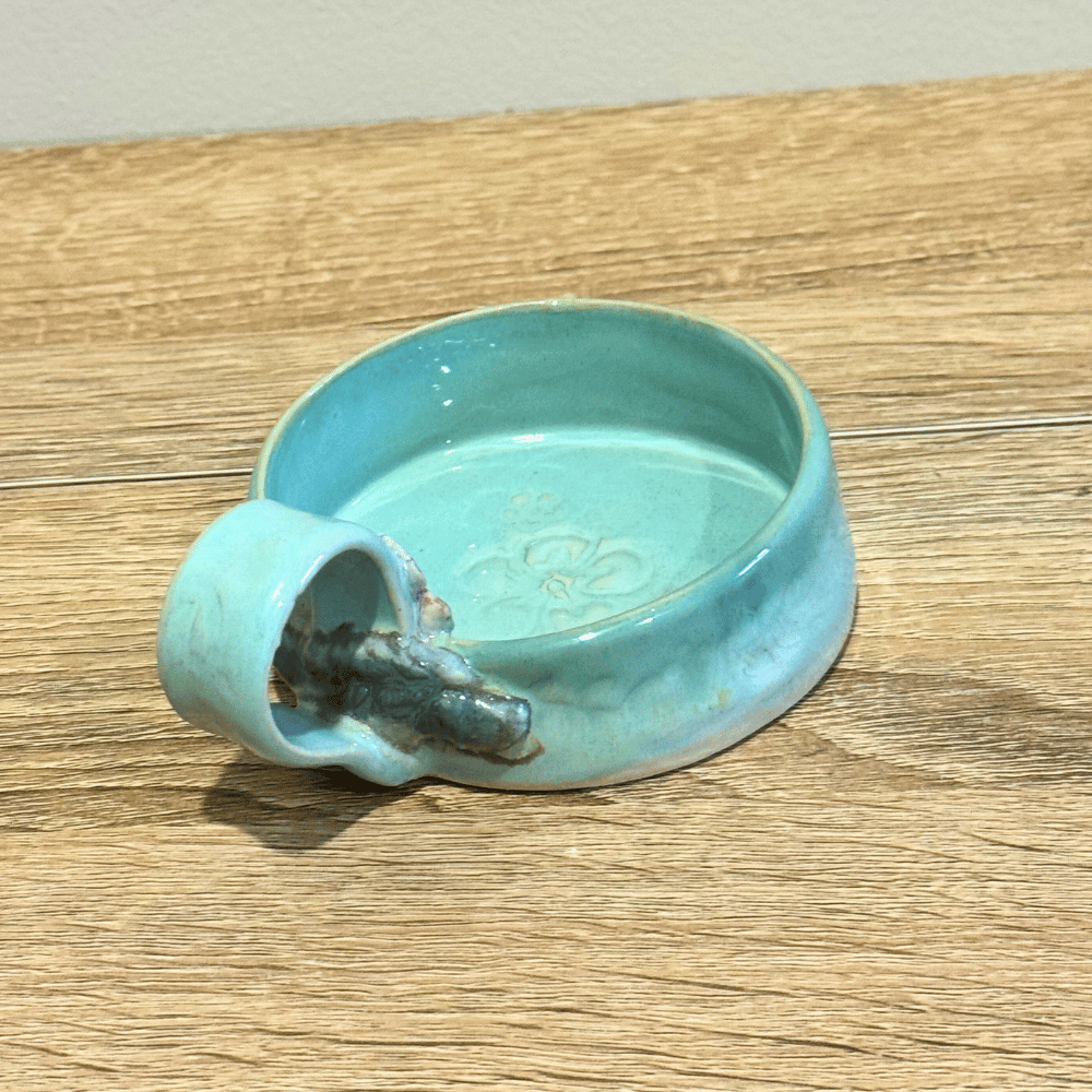 handmade pottery candle mug Australian coastal home decor