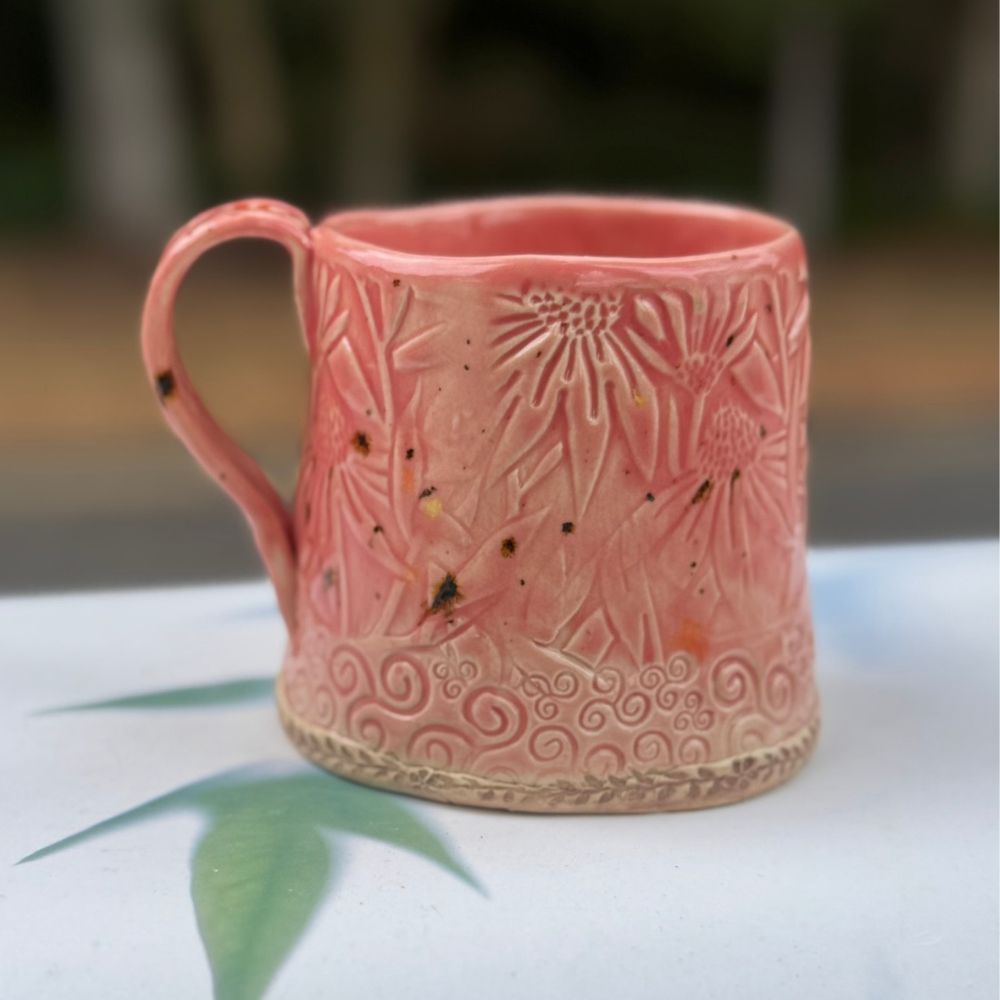 Blush Bloom Ceramic Mug