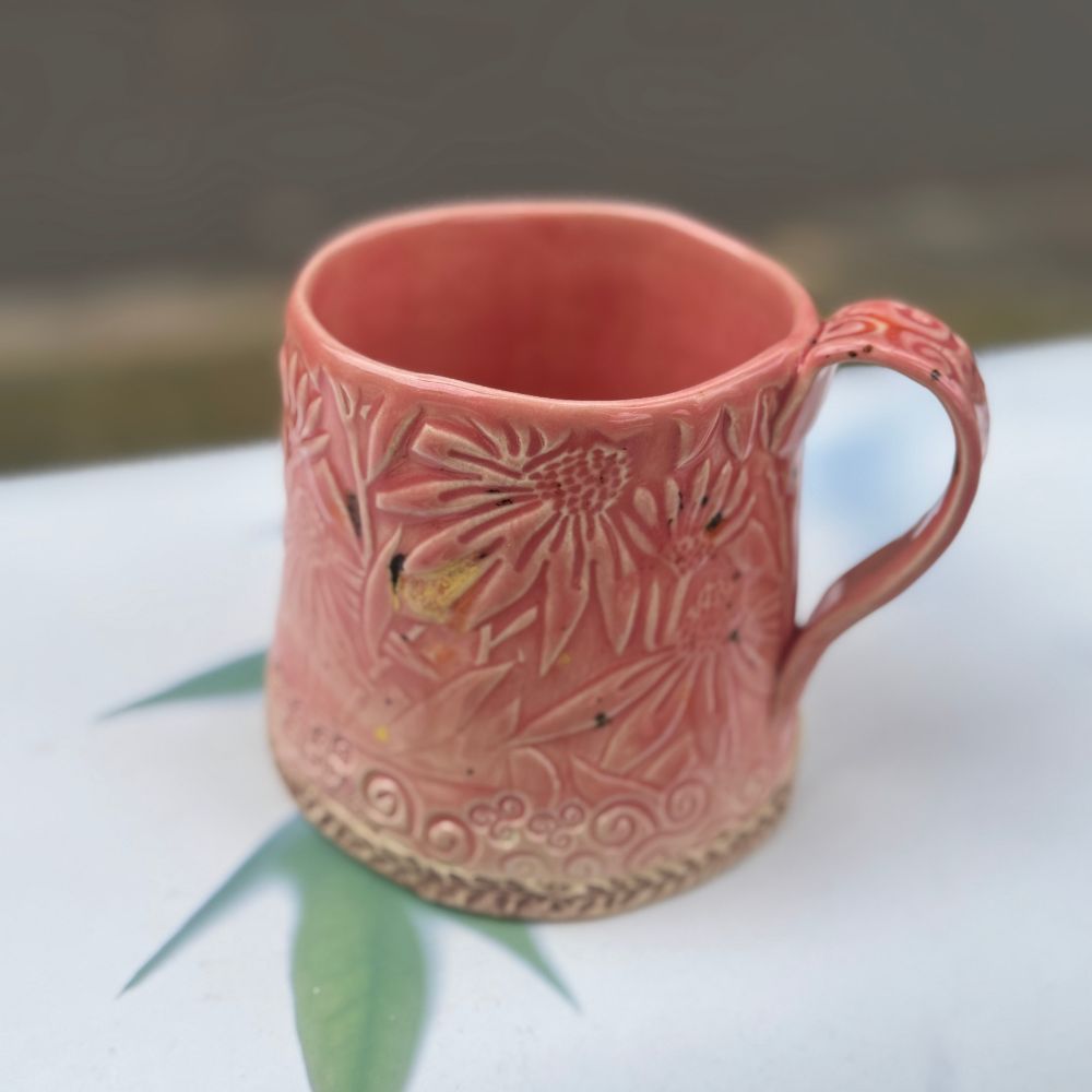 Blush Bloom Ceramic Mug