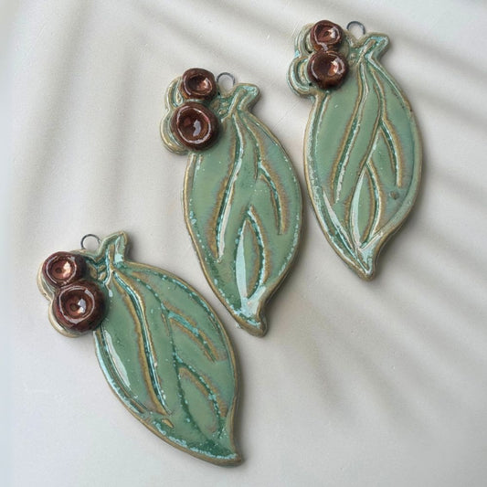 Bush Bling – Gum Leaf Hanging Ornaments