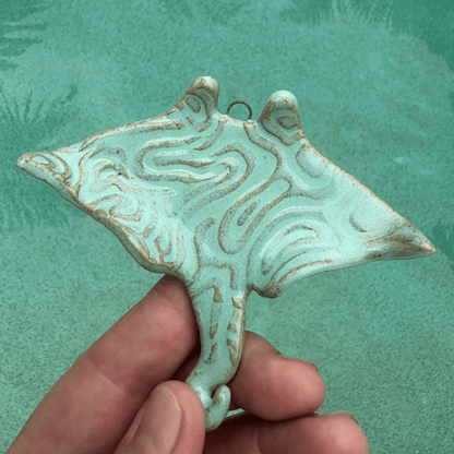 Sandy Ceramic Stingrays Hanging Decorations
