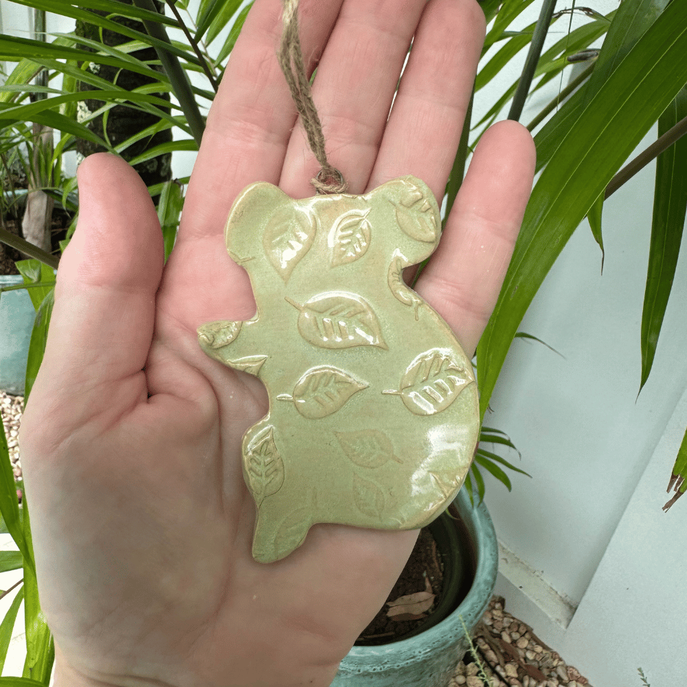 ceramic koala hanging decoration