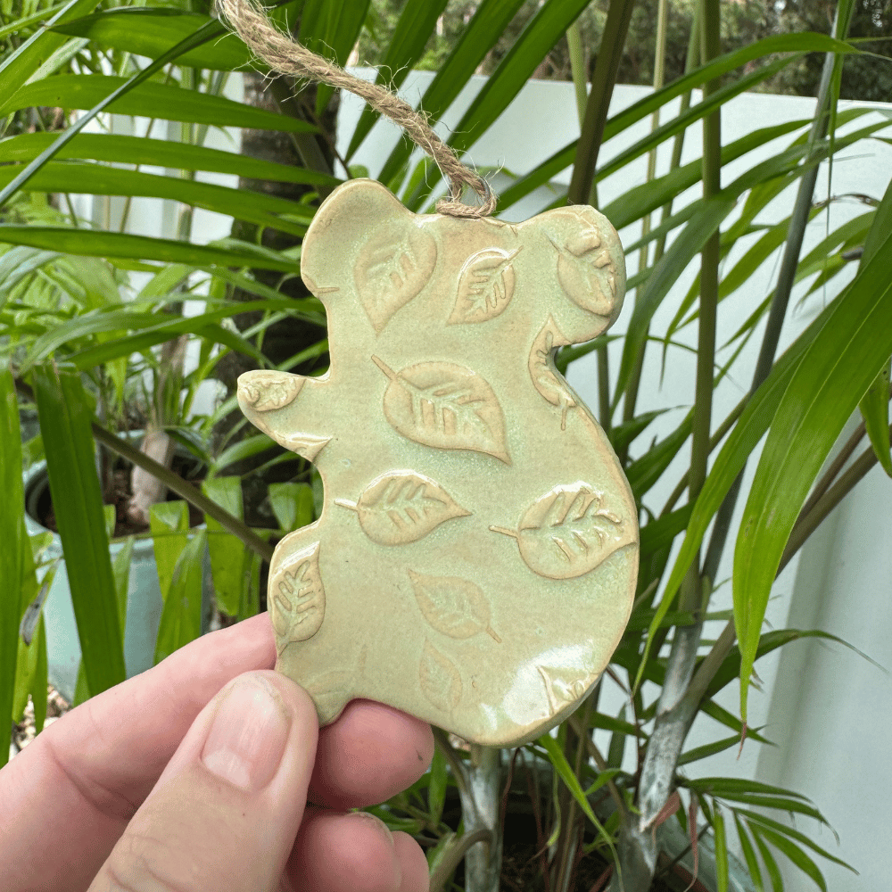 ceramic koala hanging decoration