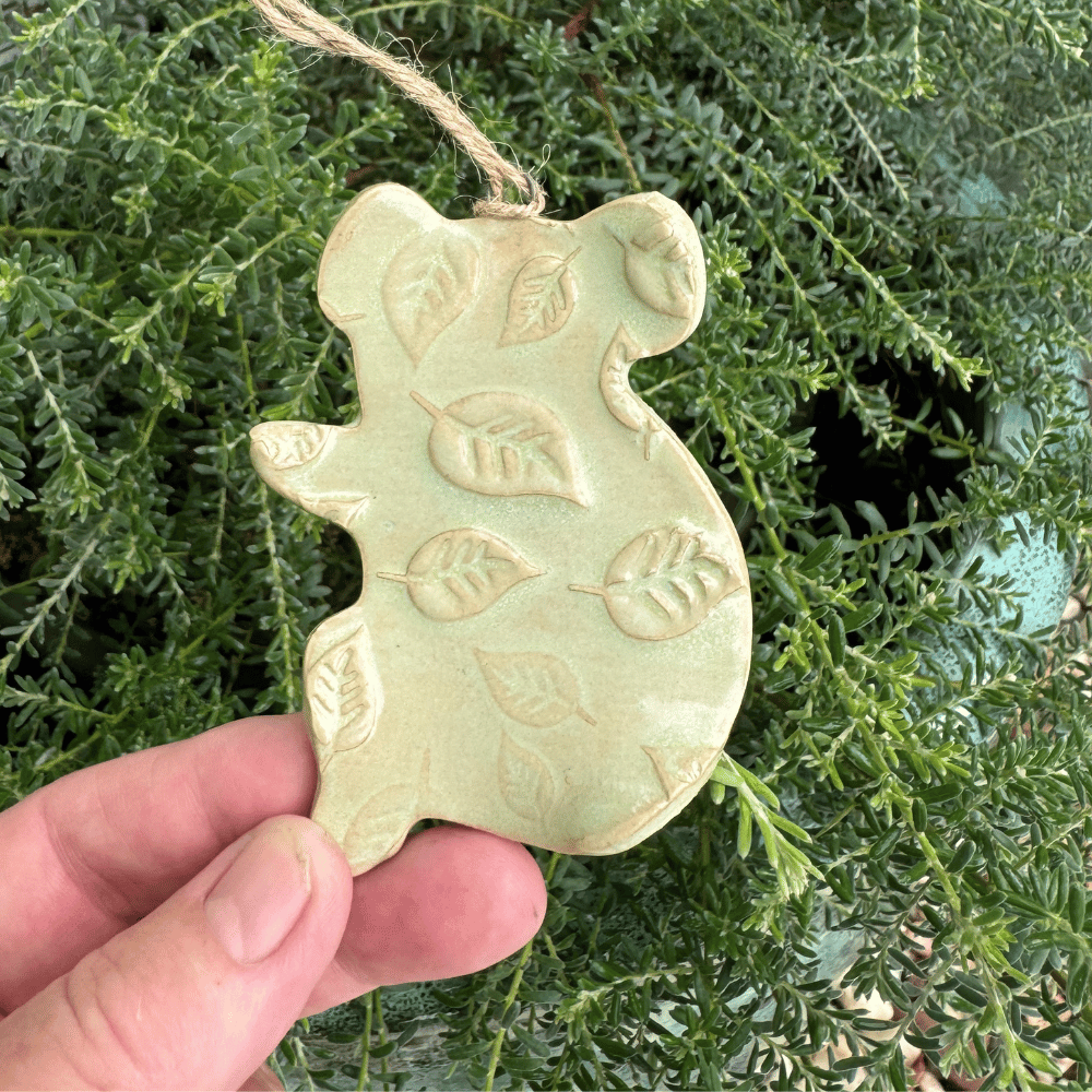 ceramic koala hanging decoration