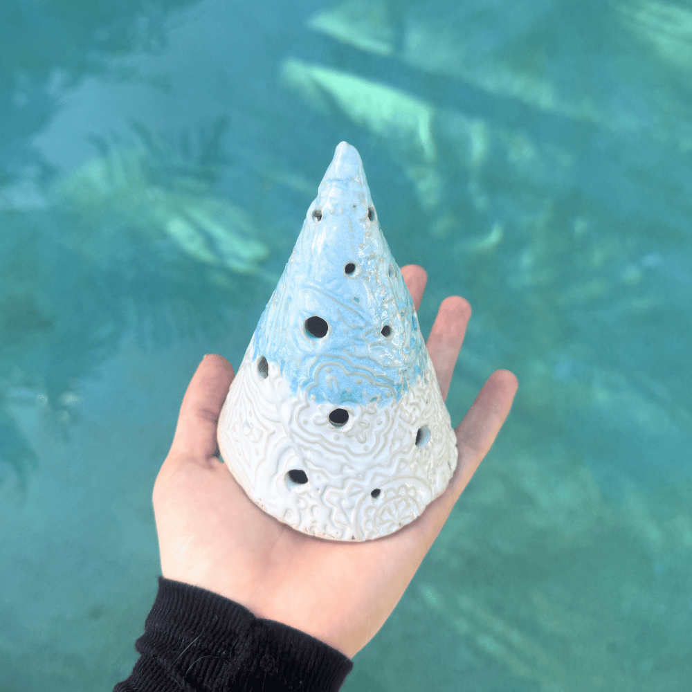 coastal home decor candle holder australia ceramics