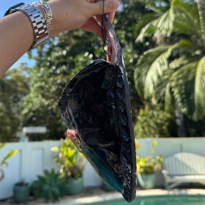 Mushroom Black Wall Planter