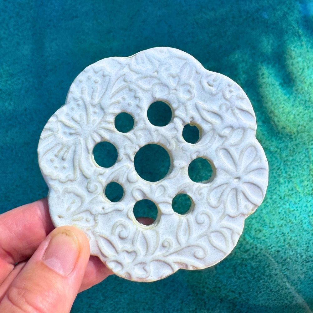 Flower Frog Jar Topper Vase