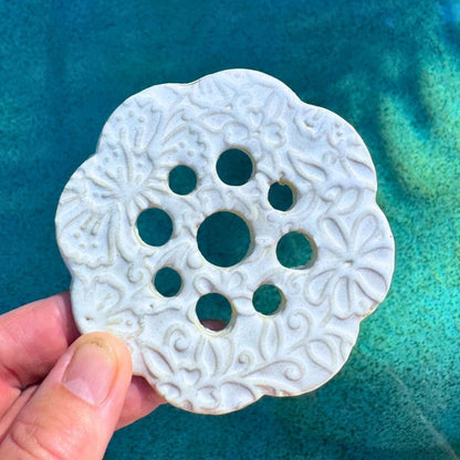 Flower Frog Jar Topper Vase