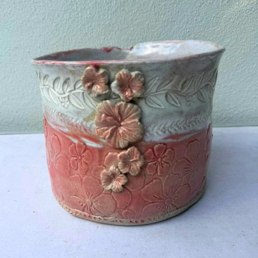 handmade flower planter pot Australia