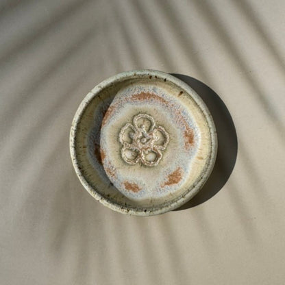 Salt Spray Hibiscus Ring Dish