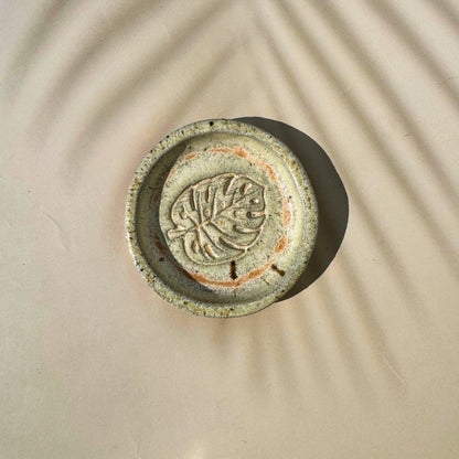 Salt Spray Hibiscus Ring Dish