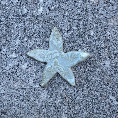 Soft Blue Starfish Hanging Decoration