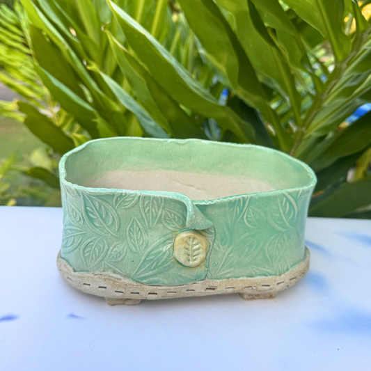 handmade ceramic bonsai planter Australia