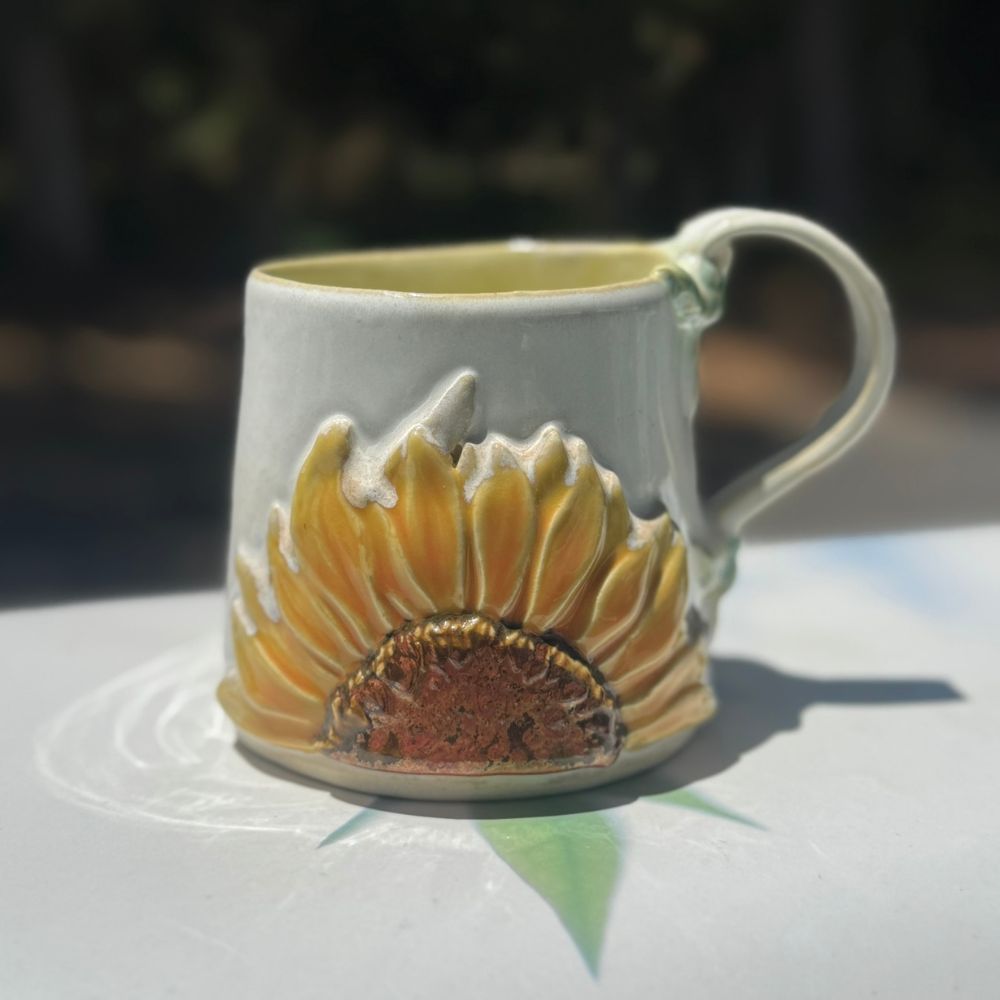 Sunflower Morning Mug